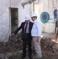 Obras no antigo hospital militar da Boa Nova ficam concluídas no próximo ano 