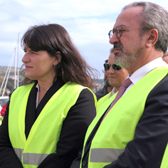 Novo acesso ao Porto de Pescas de Vila Franca do Campo estará concluído em fevereiro, afirma Ana Cunha