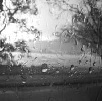 Imagem de chuva na janela