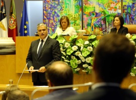 XII Regional Government of the Azores Inauguration speech delivered by Vasco Cordeiro, November 4th 2016