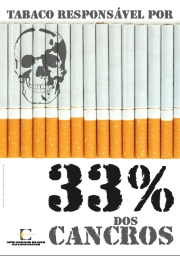 Tabaco responsável cancro