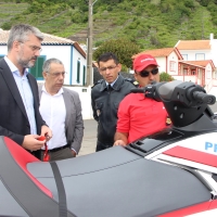 Luís Cabral entrega meio de salvamento aquático aos Bombeiros Voluntários de Santa Maria