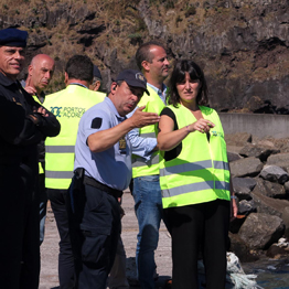 Ana Cunha anuncia reabertura do Porto das Lajes das Flores ao tráfego local