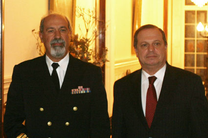 President of the Government and Vice Admiral