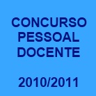 Concurso Pessoal Docente 2010_2011