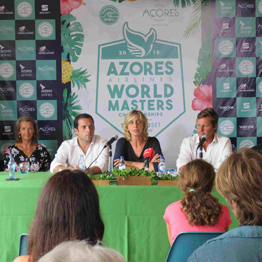 Azores Airlines World Master Championships com as maiores lendas mundiais do surf como comemoração dos 10 anos de provas nos Açores