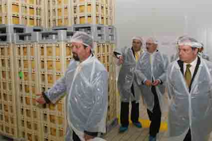 Carlos César opens a new factory on S. Jorge and announces the anticipation of the milk buying back