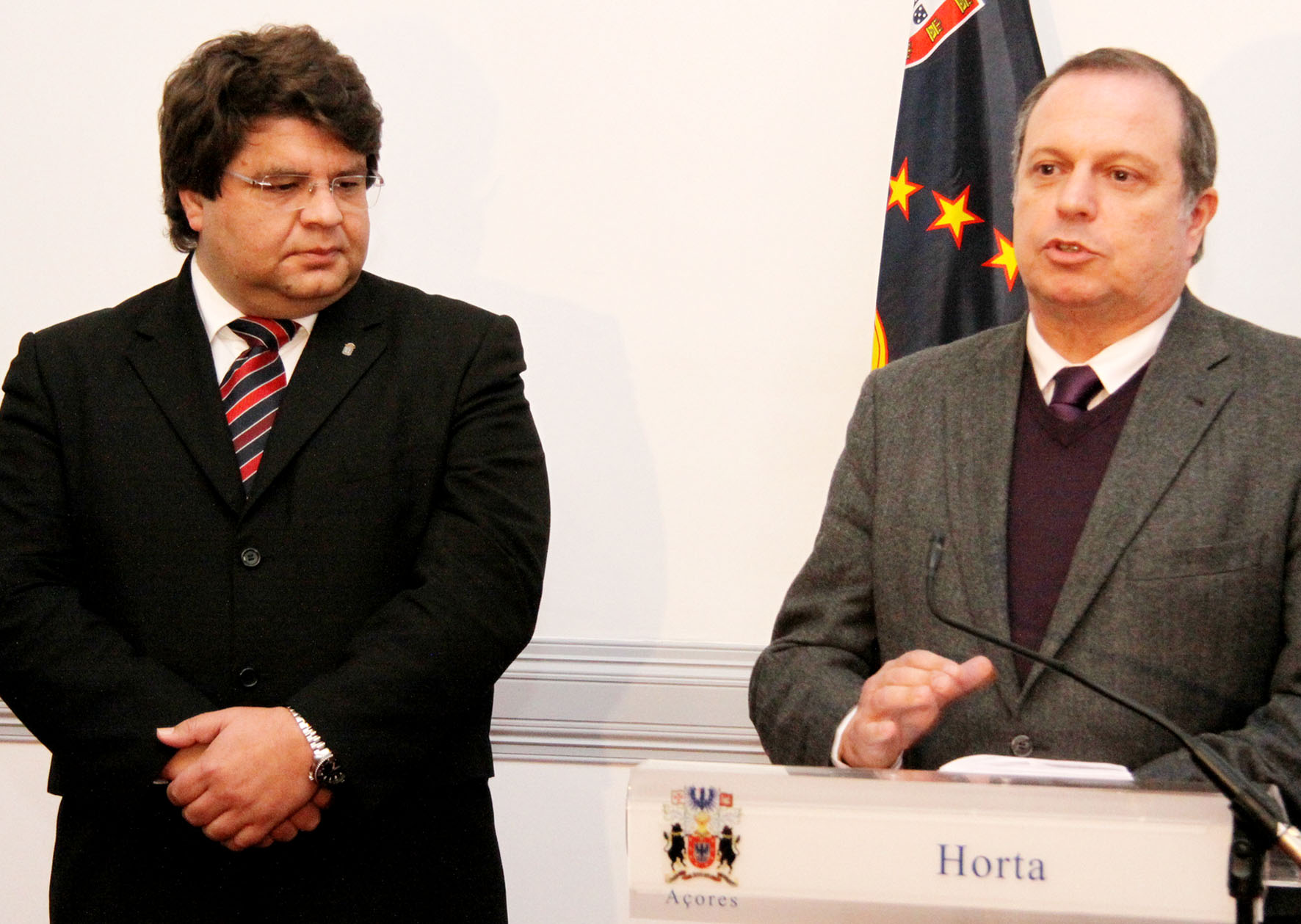 Fotografia do Presidente do Governo Regional dos Açores