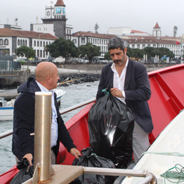 Governo dos Açores promove experiência piloto para quantificar resíduos a bordo de embarcações de pesca