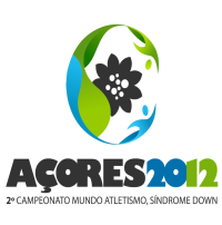 Logótipo do Campeonato Mundial de Atletismo Síndrome de Down Açores 2012
