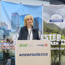 Marta Guerreiro salienta importância do mercado britânico com o reforço da nova rota da Ryanair entre Manchester e Ponta Delgada