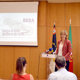 Marta Guerreiro destaca redução do número de ocorrências nas ribeiras dos Açores