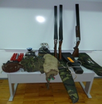 Governo Regional e PSP colaboram em ações de fiscalização no âmbito das leis da caça e das armas