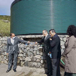 Governo dos Açores reforça capacidade de armazenamento de água ao setor agrícola na ilha do Corvo